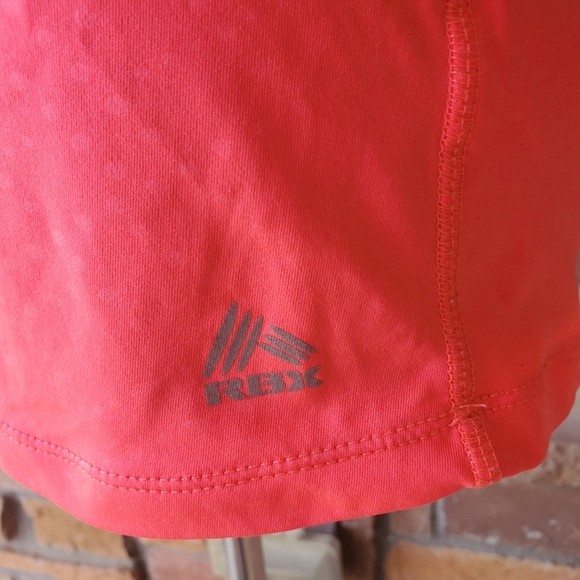 RBX Performance Women's Athletic Activewear T-Shirt Size Medium Neon Orange - Picture 5 of 16